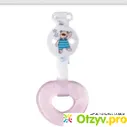 Прорезыватель Happy Baby силиконовый с водой Teether Gel + pink - отзыв