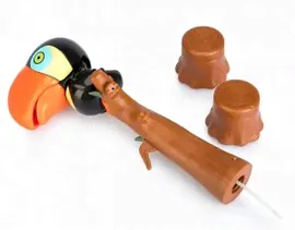 Игрушка для пускания мыльных пузырей Happy Baby BUBBLE PARROT, с записью звуков