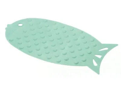 Коврик Happy Baby для купания Fish мятный