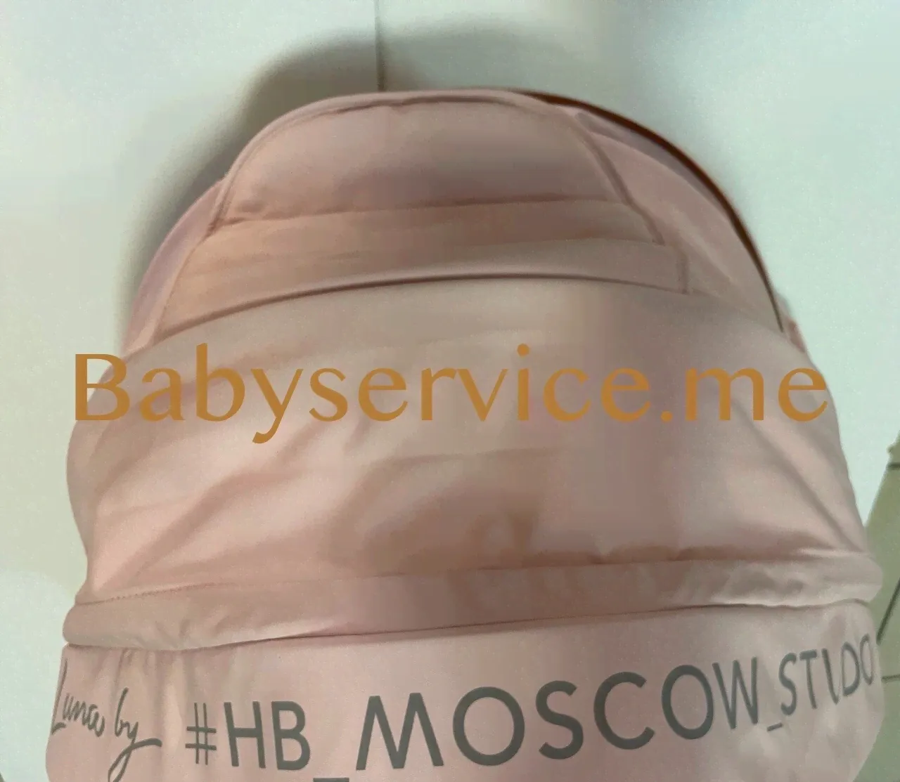 Капюшон Happy Baby Luna розовый-0