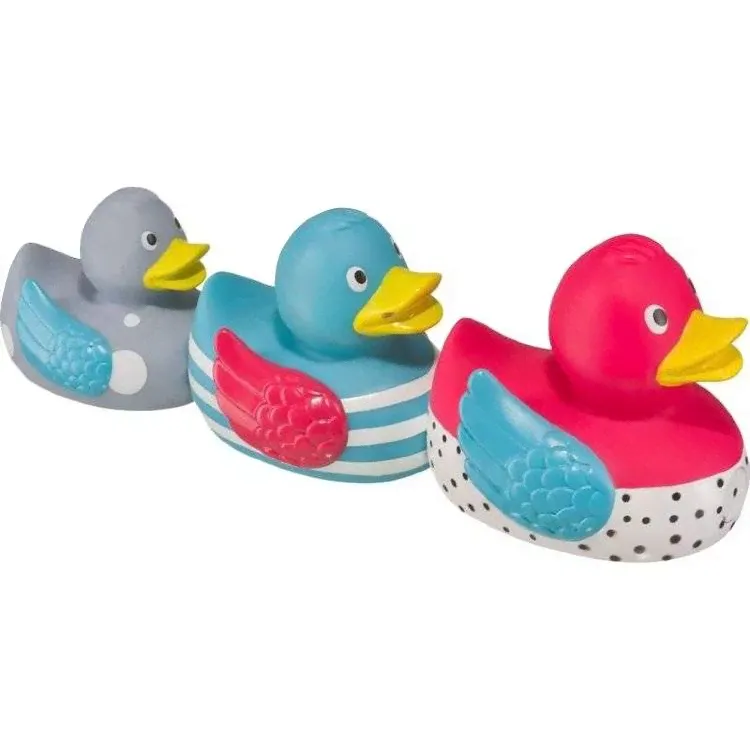Набор ПВХ-игрушек Happy Baby Funny Ducks-0
