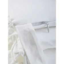 Бортик в кроватку Happy Baby, Milky (Молочный)
