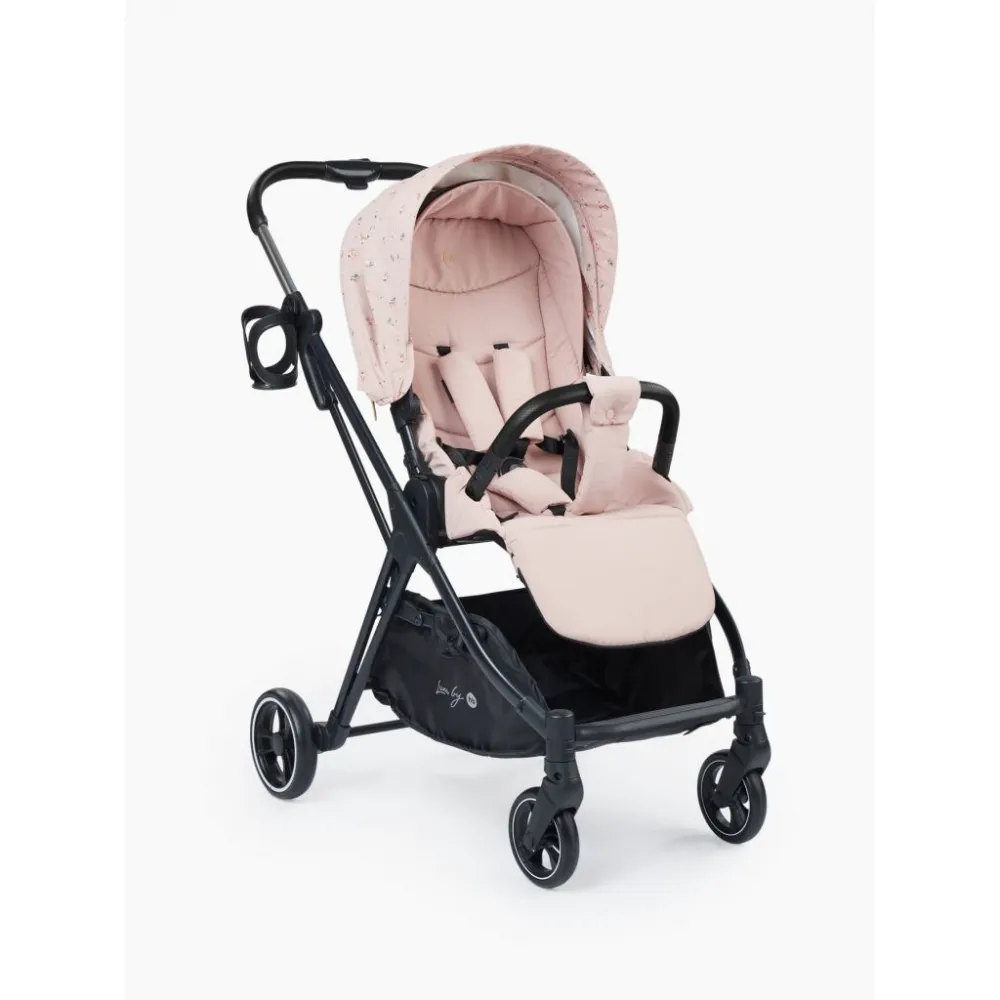 Коляска прогулочная Happy Baby Luna, Pink (Розовый)-1