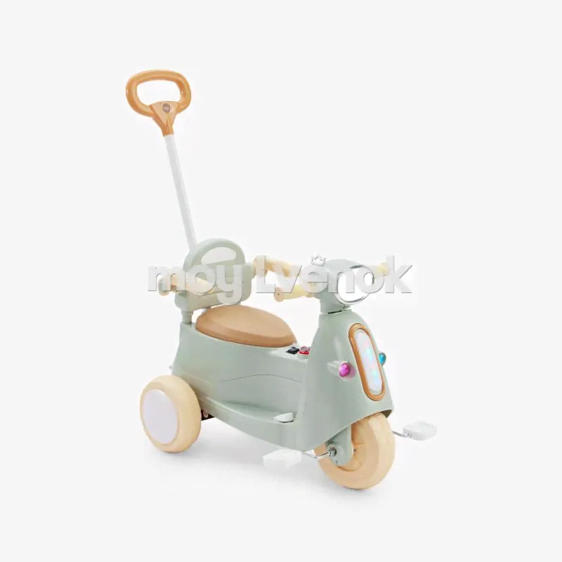 Happy Baby 50046, Электромопед детский MIRAGE (green)-0