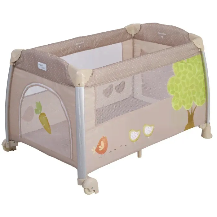 Манеж-кровать Happy Baby Thomas Creme-0