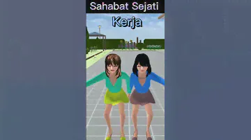 Sahabat Sejati || Sakura School Simulator || Lagu bahagia Aku bila bersamamu