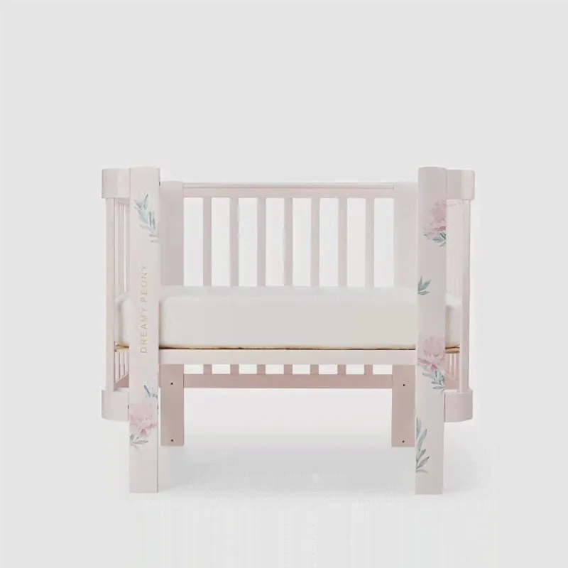 Happy Baby детская кроватка Mommy Love, Pink