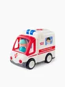 Happy Baby Игрушка скорая помощь Ambulance / цвет white
