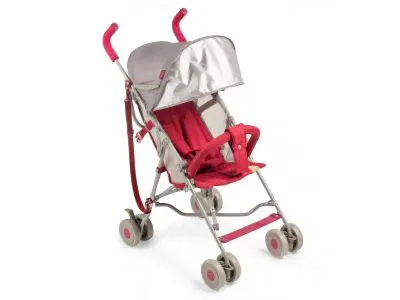 Прогулочная коляска трость Happy Baby Twiggy Red