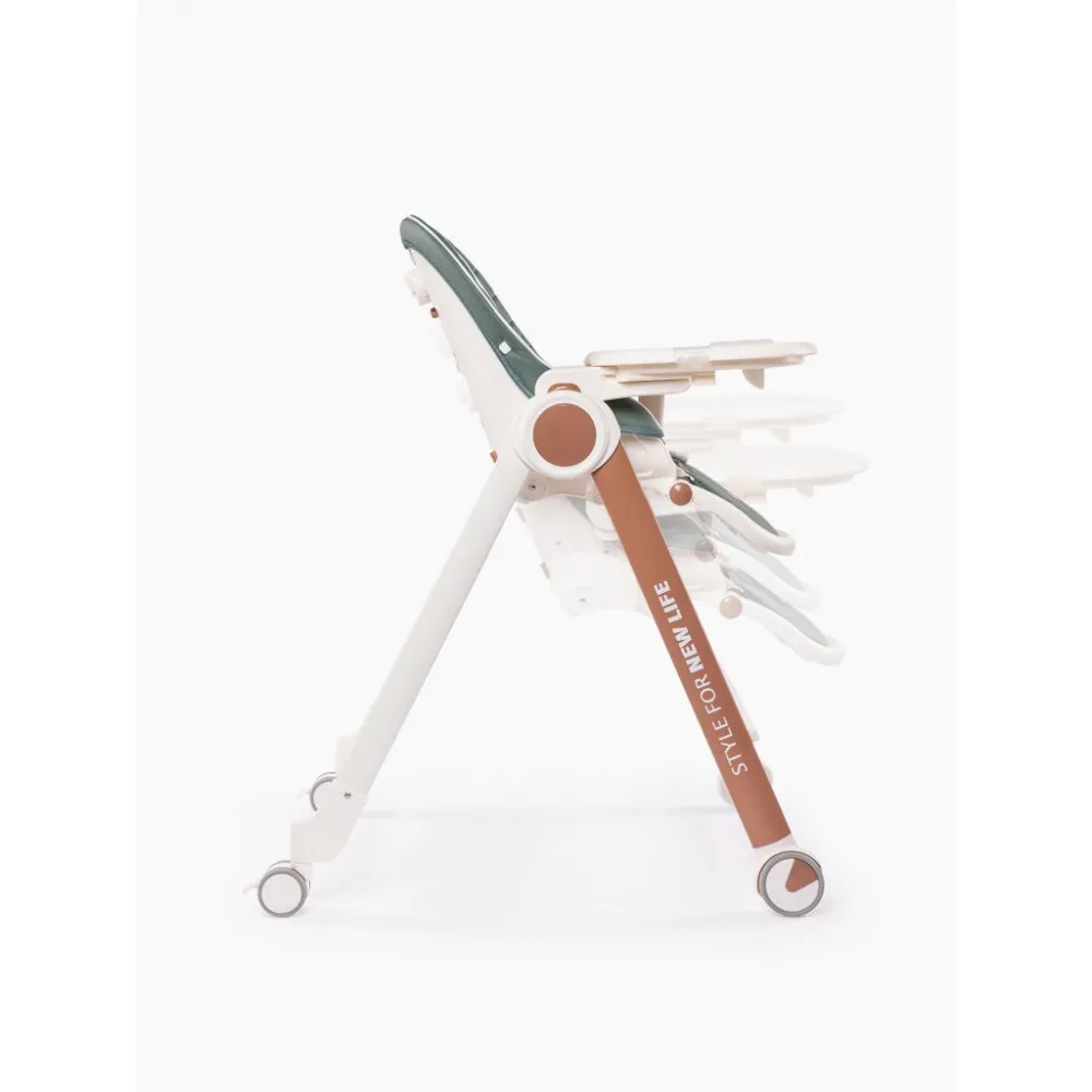 Стульчик для кормления Happy Baby Berny V2, Dark green-4